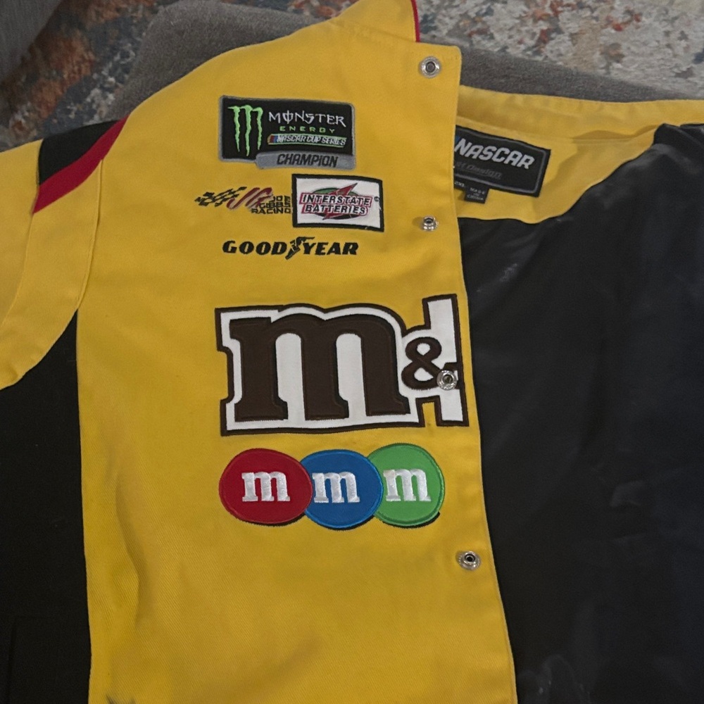Nascar Yellow and Black Performance Jacket